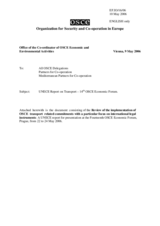 UNECE Report on Transport