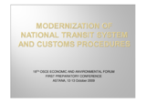 Presentation by Vytenis Alisauskas, Deputy Director, Customs Information System Centre, Lithuanian Customs
