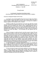 Closing speech by Ambassador Urban Rusnak, Special Representative for External Energy Security, Slovak Ministry of Foreign Affairs
