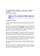 Contribution by Igor Reshetnikov, Director, Project "BSEC Marmara 1", Turkey