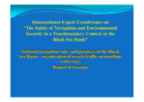 Presentation by Valerian Imnaishvili, Head, Office of the Division of Vessel Registration  and Control of State Flag, Marine Transport Department of the United Transport Administration, Ministry of Economic Development, Georgia