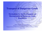 Presentation by Sabrina Mansion, UNECE