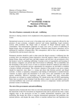 Address by Slovenia's Ministry of Foreign Affairs Address by Slovenia's Ministry of Foreign Affairs