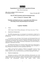 Logistical modalities