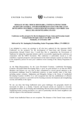 Opening Speech UN-OHRLLS