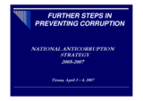 Romania - Awareness raising and National Anti-Corruption Strategy (ro)