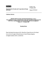 Opening statement by Oleg Mitvol, Deputy Director of the Federal Service for the Oversight of Natural Resources, Head of Russian Delegation (ru)