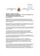 Statement by the Delegation of Canada