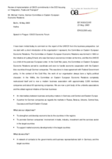 Speech by Mr. Michael Harms, German Committee on Eastern European Economic Relations