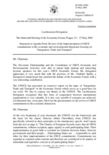 Statement by the Delegation of Liechtenstein