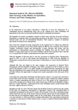 Statement by the Delegation of Croatia