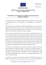 Statement by the Italian EU Presidency on the situation in and around Ukraine