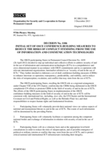 Permanent Council Decision No. 1106