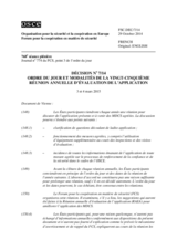 Décision No 7/14 du Forum pour la coopération en matière de sécurité