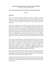 Presentation by Alan Bryden, Assistant Director, Geneva Centre for the Democratic Control of Armed Forces 