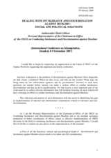 Statement by Omur Orhun, Personal Representative of the Chairman-in-Office of the OSCE on Combating Intolerance and Discrimination against Muslims