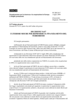 Permanent Council Decision No. 617 (it)