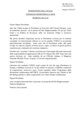 Statement by H.E. Paolo Gentiloni Silveri, Minister for Foreign Affairs
