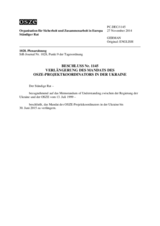 Beschluss Nr. 1145 des Ständigen Rates