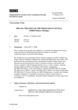 Journal of the 1040th Special Plenary Meeting of the Permanent Council