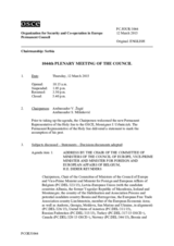 Journal of the 1044th Plenary Meeting of the Permanent Council