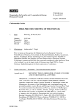 Journal of the 1046th Plenary Meeting of the Permanent Council