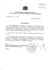 Response by the Delegation of Bulgaria to the Questionnaire on the Code of Conduct on Politico-Military Aspects of Security