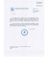 Response by the Delegation of Romania to the Questionnaire on the Code of Conduct on Politico-Military Aspects of Security