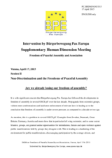 Session 2, Statement