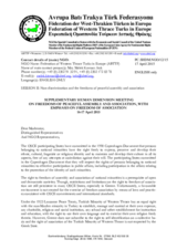 Session 2, Written Contribution