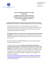 Session 3, Statement