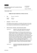 Journal of the 1048th Plenary Meeting of the Permanent Council