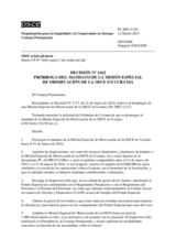 Decisión Nº 1162 del Consejo Permanente