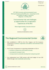 Presentation by Ms. Marta Szigeti Bonifert, Executive Director