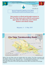 Presentation by Ms. Indira Akbozova, Head of the Kazakhstan Part of the Secretariat of the Chu-Talas Commission