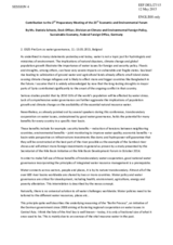 Statement by Ms. Daniela Scheetz, Desk Officer, Division on Climate and Environmental Foreign Policy, Sustainable Economy, Federal Foreign Office