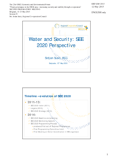 Presentation by Mr. Srdan Susic, Senior Expert on Sustainable Growth