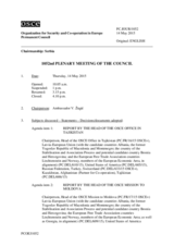 Journal of the 1052nd Plenary Meeting of the Permanent Council