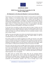 Statement by the Latvian EU Presidency on the situation in and around Ukraine