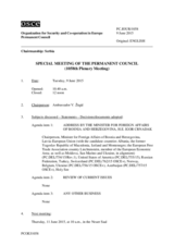 Journal of the 1058th Special Plenary Meeting of the Permanent Council