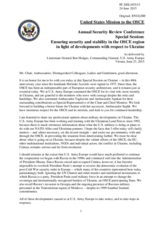 Statement by Lieutenant General Ben Hodges, Commanding General, U.S. Army Europe