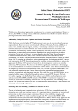 Statement by Mr. John Heffern, Deputy Assistant Secretary for European Affairs