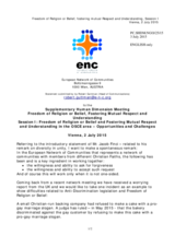 Session 1, Statement by Mr. Robert Guttman