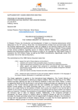 Session 1 & 2, Statement