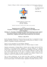 Session 3, Statement by Mr. Robert Guttman, Head of Communications