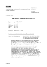 Giornale della 1061a Seduta plenaria del Consiglio permanente