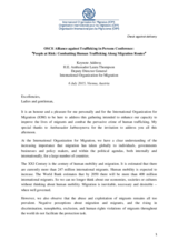 Statement by Laura Thompson, IOM Deputy Director General, at the 15th Alliance conference, 6 July 2015