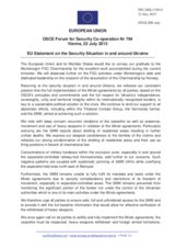 Statement by the Luxembourgian EU Presidency on the situation in and around Ukraine 