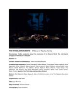 Theatre Performance: THE INVISIBLE MONUMENTS – A Manual on Reading the City 