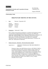 Journal of the 1066th Plenary Meeting of the Permanent Council